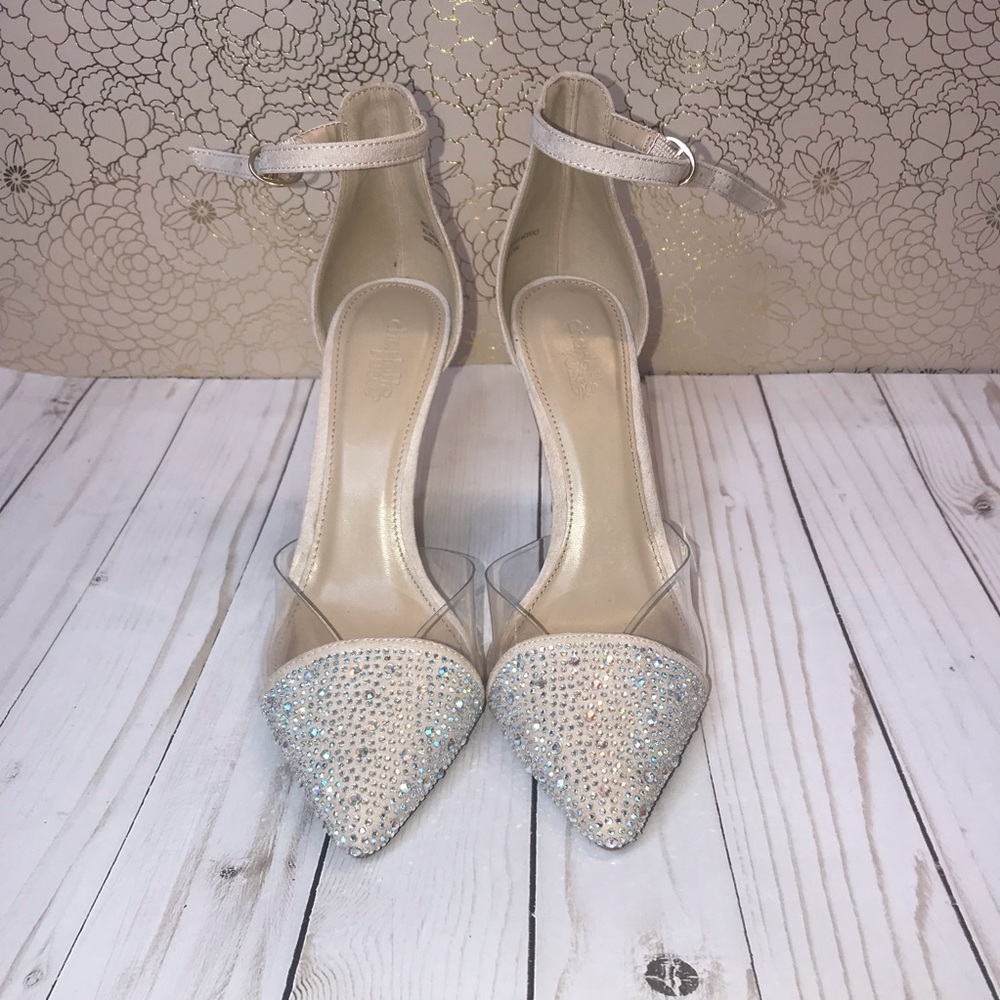 New Charlotte Russe Rhinestone Heels